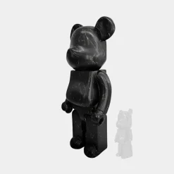 Aero Bear 165cm Black Resin Indoor Sculpture