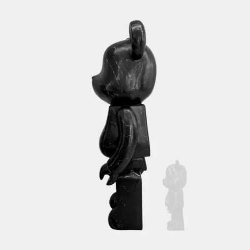 Aero Bear 165cm Black Resin Indoor Sculpture