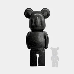 Aero Bear 165cm Black Resin Indoor Sculpture