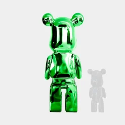 Aero Bear 135cm Green Resin Indoor Sculpture