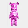 Aero Bear 50cm Pink Resin Indoor Sculpture