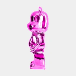 Aero Bear 50cm Pink Resin Indoor Sculpture