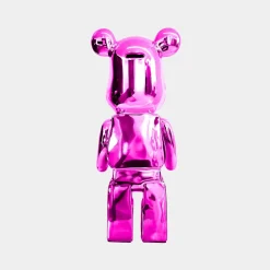 Aero Bear 50cm Pink Resin Indoor Sculpture