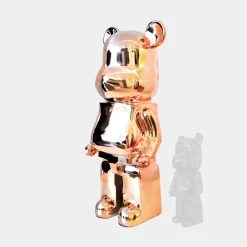 Aero Bear 135cm Rose Gold Resin Indoor Sculpture