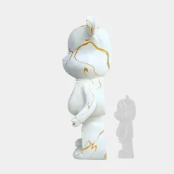 Aero Bear 135cm White Resin Indoor Sculpture