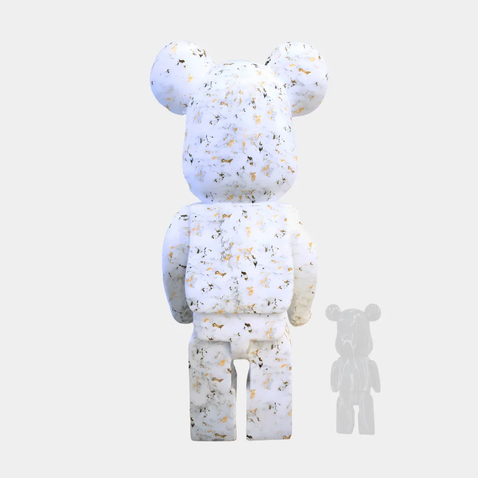 Aero Bear Frost 165cm Resin Indoor Sculpture
