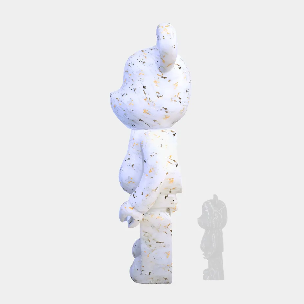 Aero Bear Frost 165cm Resin Indoor Sculpture