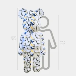 Aero Bear Infinity 165cm Resin Indoor Sculpture