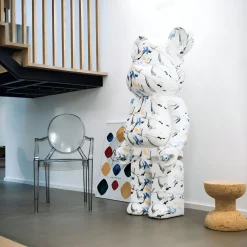 Aero Bear Infinity 165cm Resin Indoor Sculpture