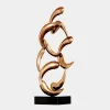 Aero Stream 74cm Bronze Metal Indoor Sculpture v2