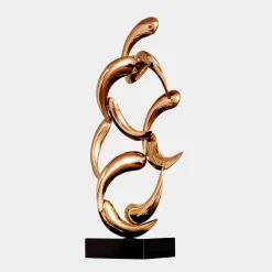 Aero Stream 74cm Bronze Metal Indoor Sculpture v2