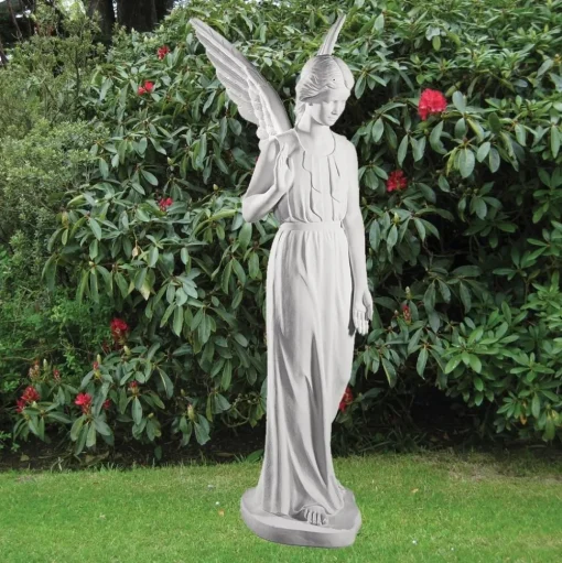 Angel 183cm Marble Resin Garden Statue