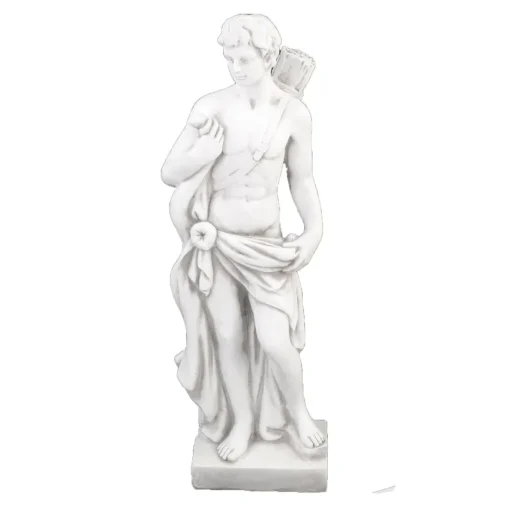 Apollo the Hunter 83cm Stone Resin Garden Statue