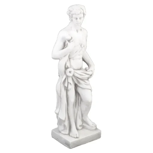 Apollo the Hunter 83cm Stone Resin Garden Statue