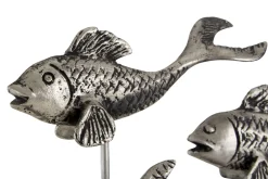 Aqua Symphony Fish 35cm Wood Indoor Sculpture