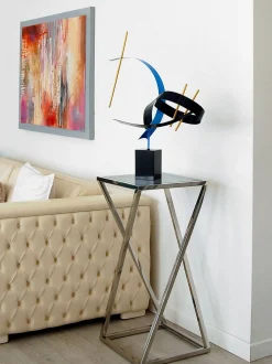 Art of Noise 70cm Abstract Metal Indoor Sculpture