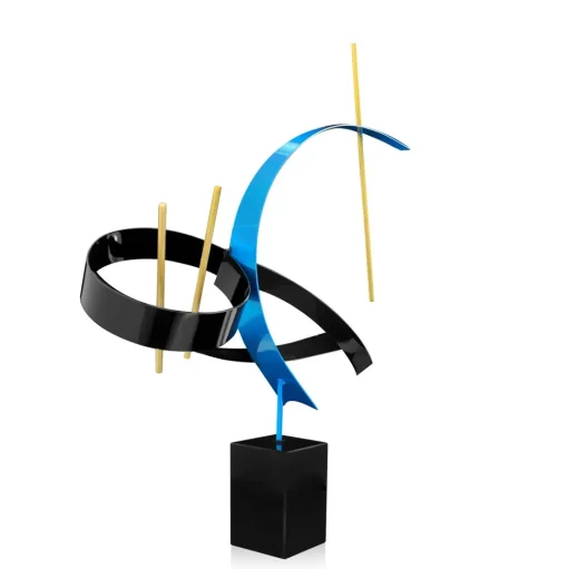 Art of Noise 70cm Abstract Metal Indoor Sculpture