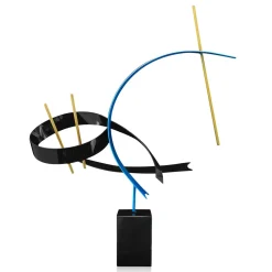 Art of Noise 70cm Abstract Metal Indoor Sculpture