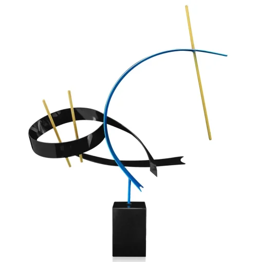 Art of Noise 70cm Abstract Metal Indoor Sculpture
