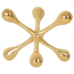 Atomic Bloom 16cm Gold Metal Indoor Sculpture
