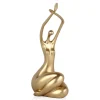Awakened Grace 32cm Gold Resin Indoor Sculpture