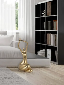 Awakened Grace 54cm Gold Resin Indoor Sculpture