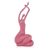 Awakened Grace 32cm Pink Resin Indoor Sculpture