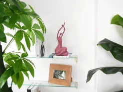 Awakened Grace 32cm Pink Resin Indoor Sculpture