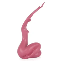 Awakened Grace 32cm Pink Resin Indoor Sculpture