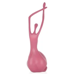 Awakened Grace 32cm Pink Resin Indoor Sculpture