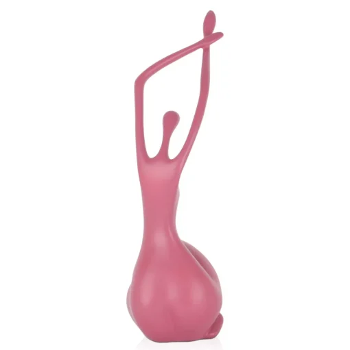 Awakened Grace 32cm Pink Resin Indoor Sculpture