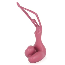 Awakened Grace 32cm Pink Resin Indoor Sculpture