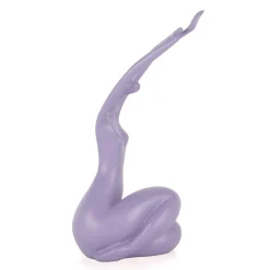 Awakened Grace 32cm Violet Resin Indoor Sculpture