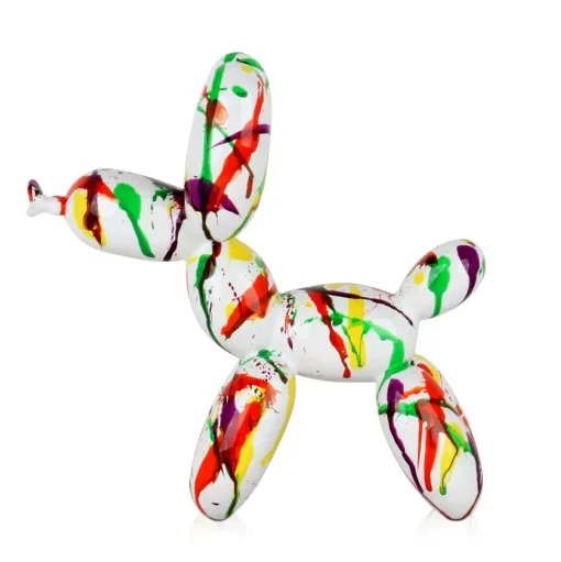 Balloon Dog 27cm Chromatic Resin Indoor Sculpture