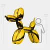 Balloon Dog 200cm Gold Fibreglass Indoor Sculpture