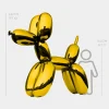Balloon Dog 240cm Gold Metal Garden Sculpture