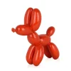 Balloon Dog 27cm Orange Resin Indoor Sculpture