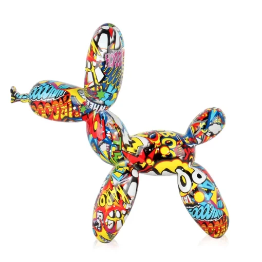Balloon Dog 27cm Pop Art Resin Indoor Sculpture