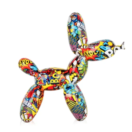 Balloon Dog 27cm Pop Art Resin Indoor Sculpture