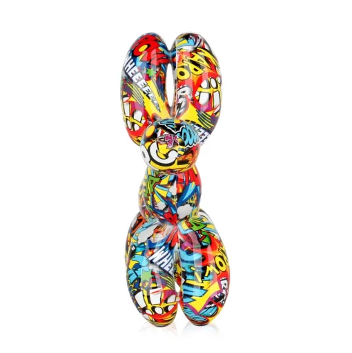 Balloon Dog 27cm Pop Art Resin Indoor Sculpture