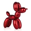 Balloon Dog 46cm Red Resin Indoor Sculpture
