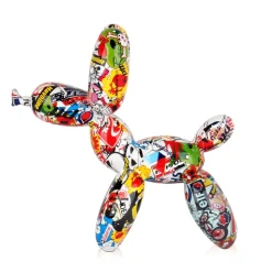 Balloon Dog 27cm Street Art Resin Indoor Sculpture