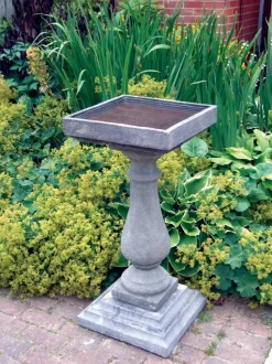 Baluster 99cm Stone Garden Bird Bath