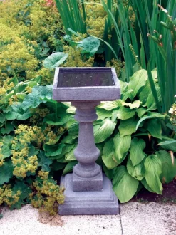 Baluster 68cm Stone Garden Bird Bath