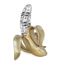 Banana Burst 35cm Gold Resin Indoor Sculpture