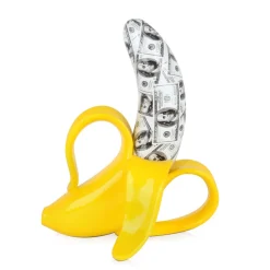 Banana Burst 35cm Yellow Resin Indoor Sculpture