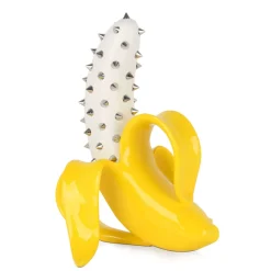 Banana Burst 35cm Yellow Stud Resin Indoor Sculpture