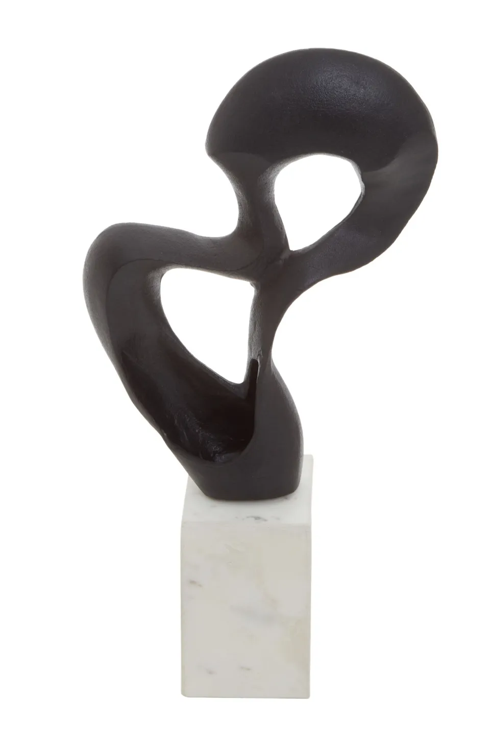 Black Mirage 52cm Metal Indoor Sculpture