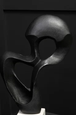 Black Mirage 52cm Metal Indoor Sculpture
