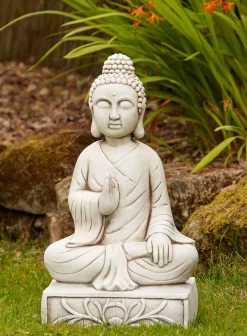 Blissful Buddha Stone Garden Ornament